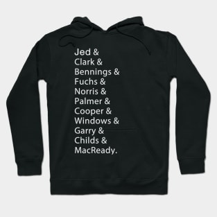 John Carpenter's THE THING Helvetica Hoodie